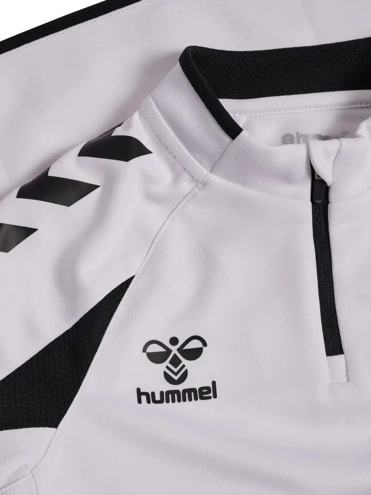 Детская тренировочная куртка с длинным рукавом Core 2.0 Half Zip Hummel, белый — фото 3