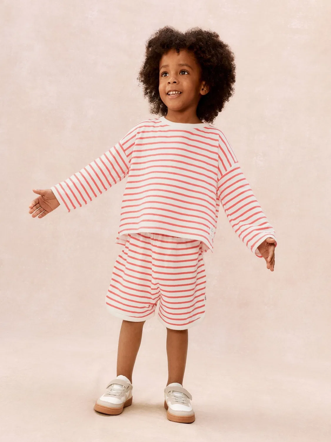 Комплект из топа и шорт The White Company Surfer, красный