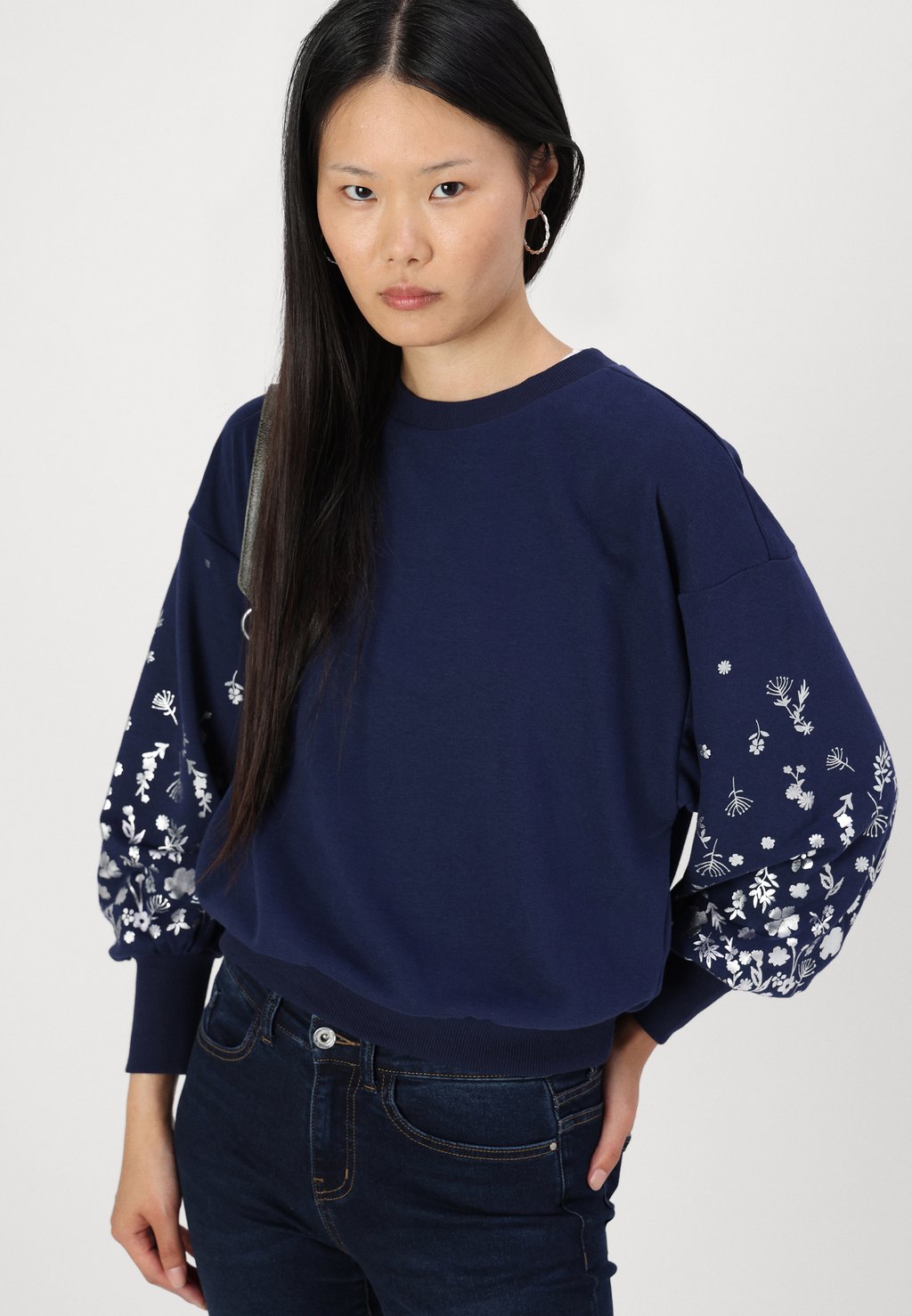 

Толстовка ONLBROOKE FOIL O NECK ONLY, синий