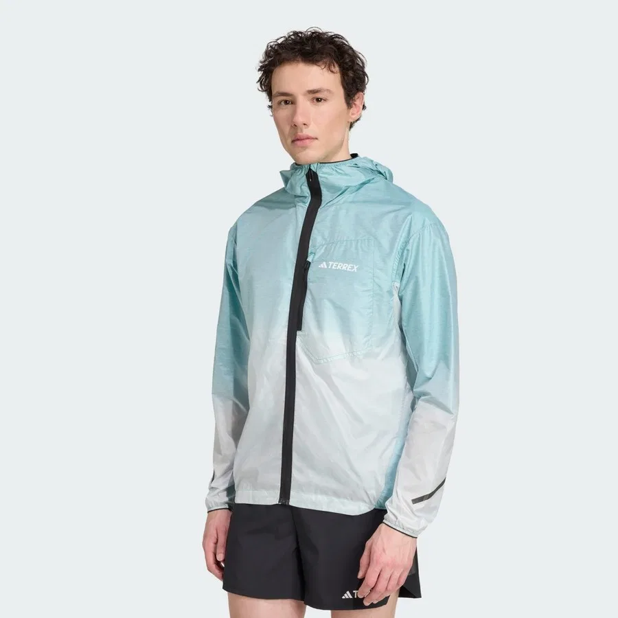 Ветрозащитная куртка с длинным рукавом Terrex Xperior Light Windweave Jacket adidas, Бирюзовый