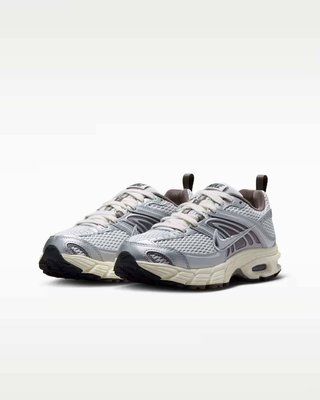 Кроссовки подростковые Nike Air Max Moto 2K, платина/серый/антрацит — фото 3