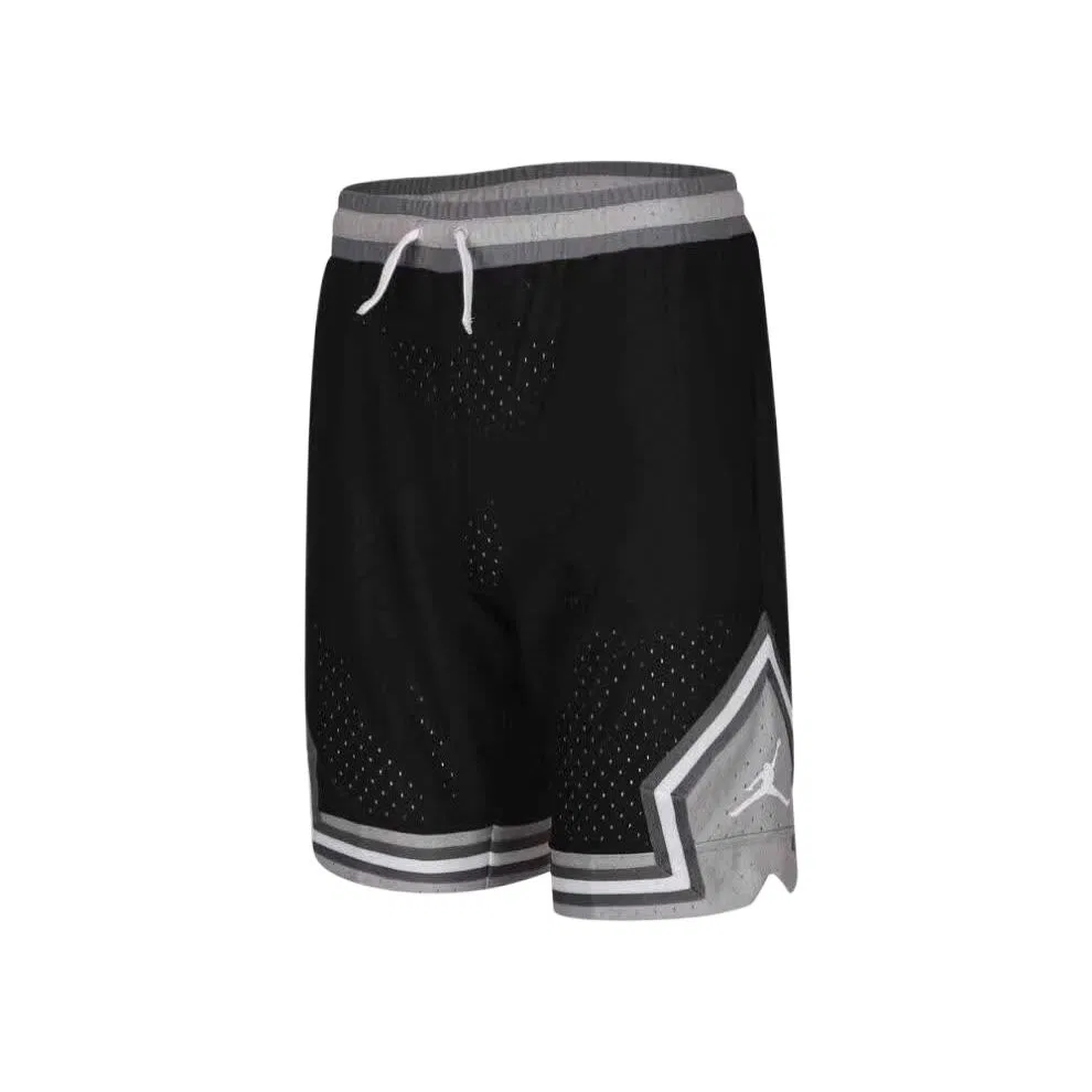 Детские шорты с принтом Jordan Kids Shorts Moderate, Black/Gray/White — фото 4