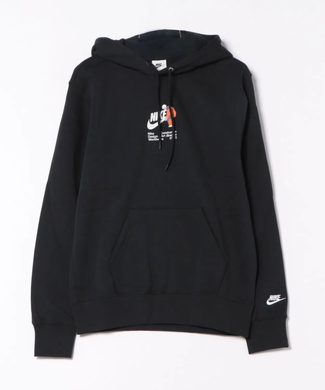 Мужской худи NIKE Club с длинным рукавом Black