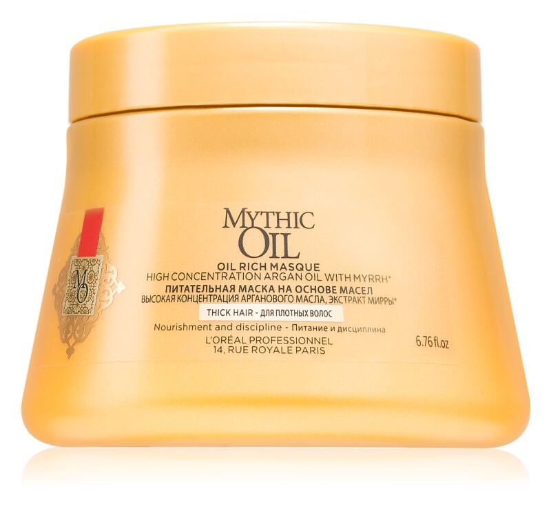 

Питательная маска для густых и жестких волос L’Oréal Professionnel Mythic Oil