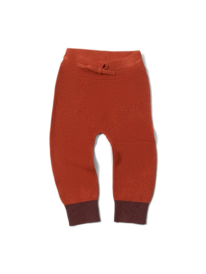 

Little Green Radicals Спортивные брюки из органического хлопка оранжевого цвета