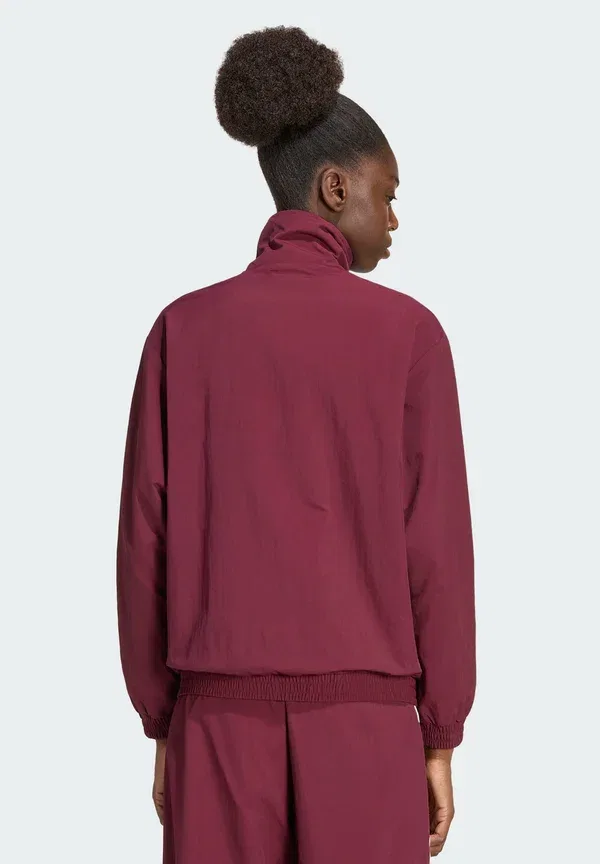 Свободная спортивная куртка Firebird с цветочным рисунком Adidas Originals, бордовый — фото 3