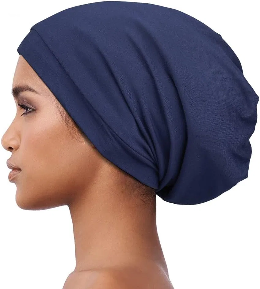 Шапочка для душа Satin, 2 шт, Navy Blue Alnorm — фото 4