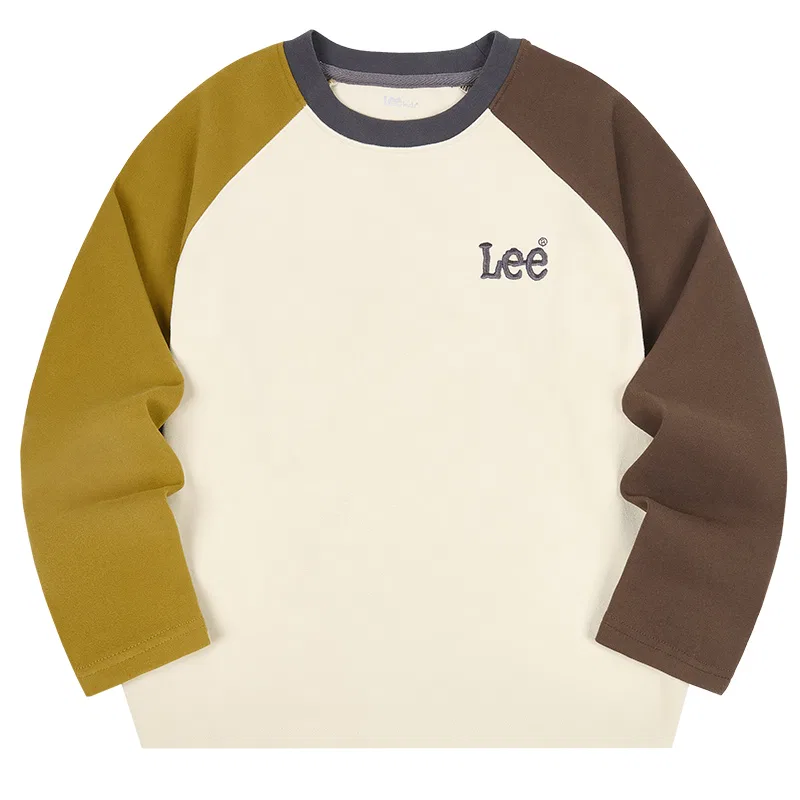 Детская футболка с круглым вырезом Lee, Khaki