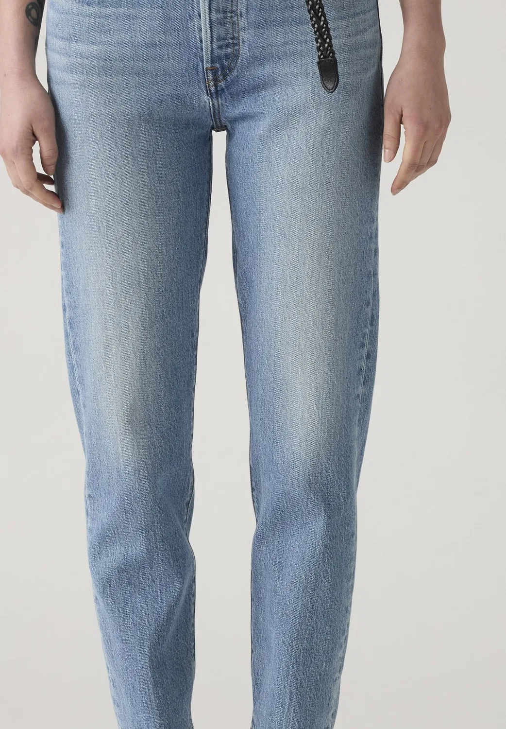 Женские джинсы кроп с моделью 501 Levi's, Where to Now Ndx — фото 2