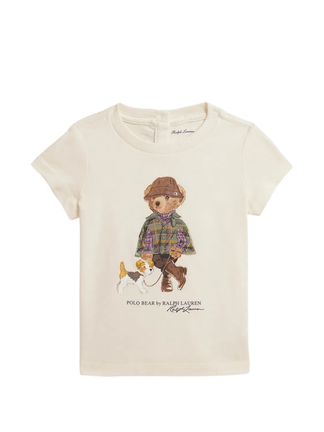 Футболка Polo Bear Polo Ralph Lauren Kids, белый