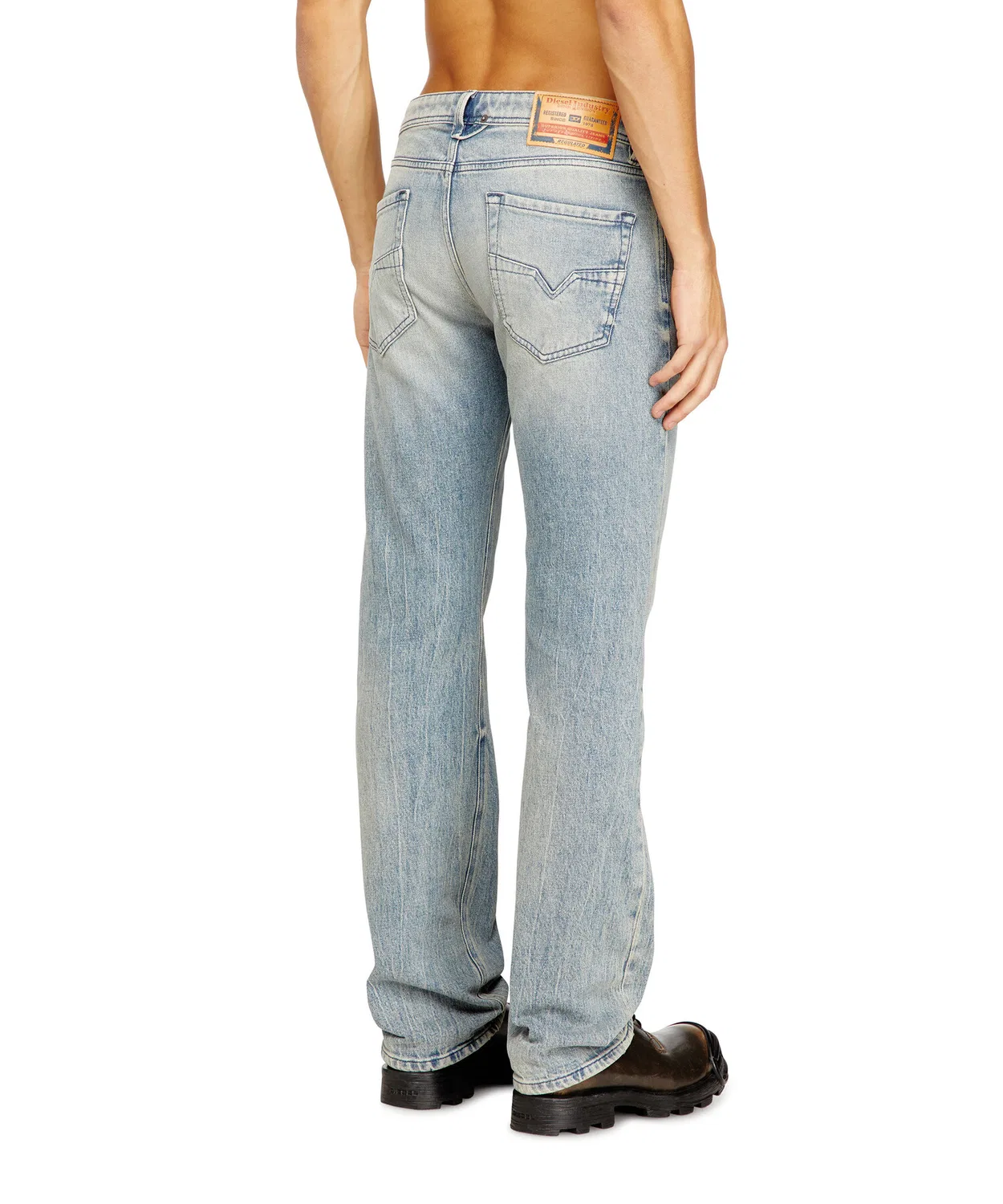 Мужские джинсы прямого кроя 1985 LARKEE-CC DIESEL, Light Indigo Blue — фото 2