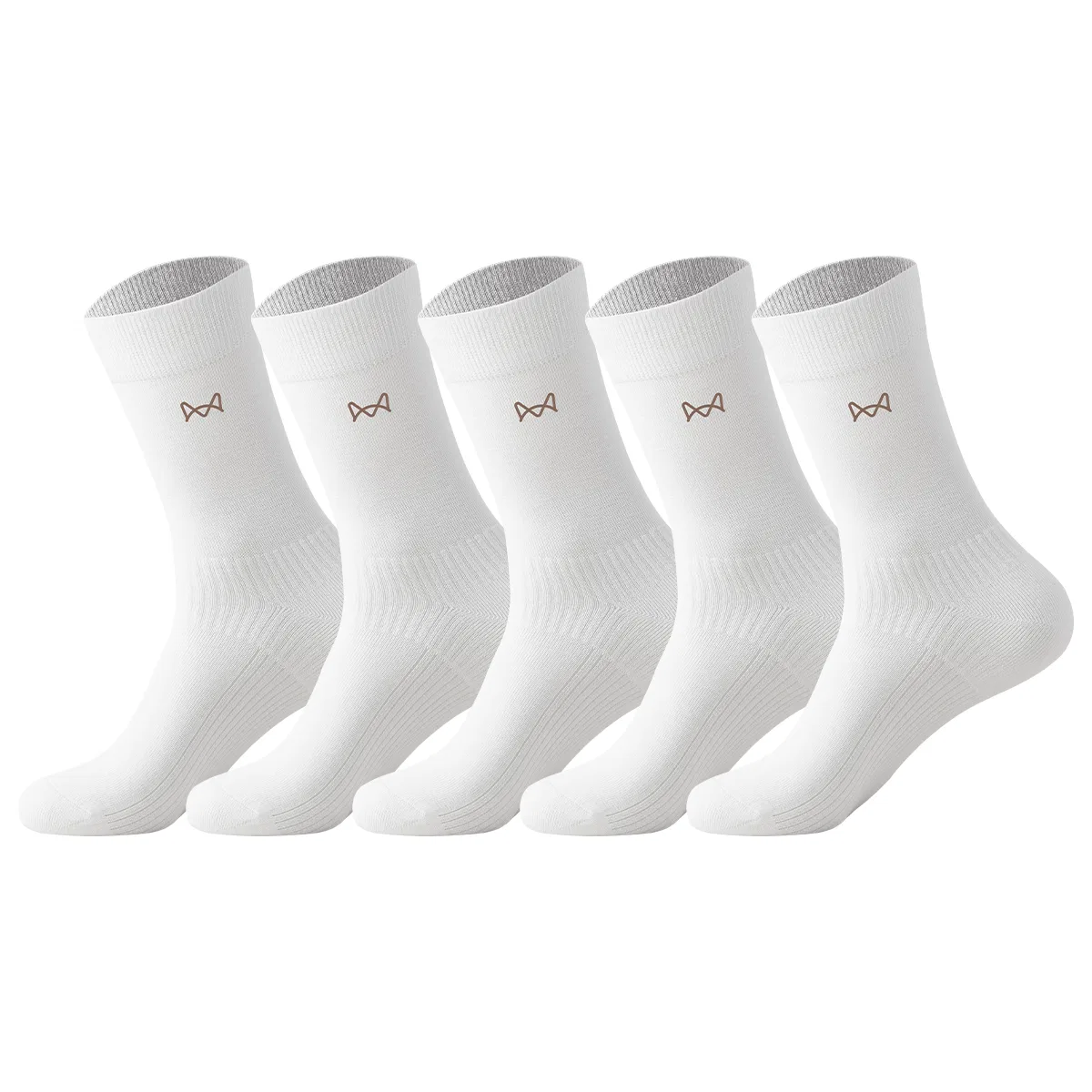Детские носки-гольфы комплект из 5 пар, Unisex Crew Socks, MIIOW — фото 3