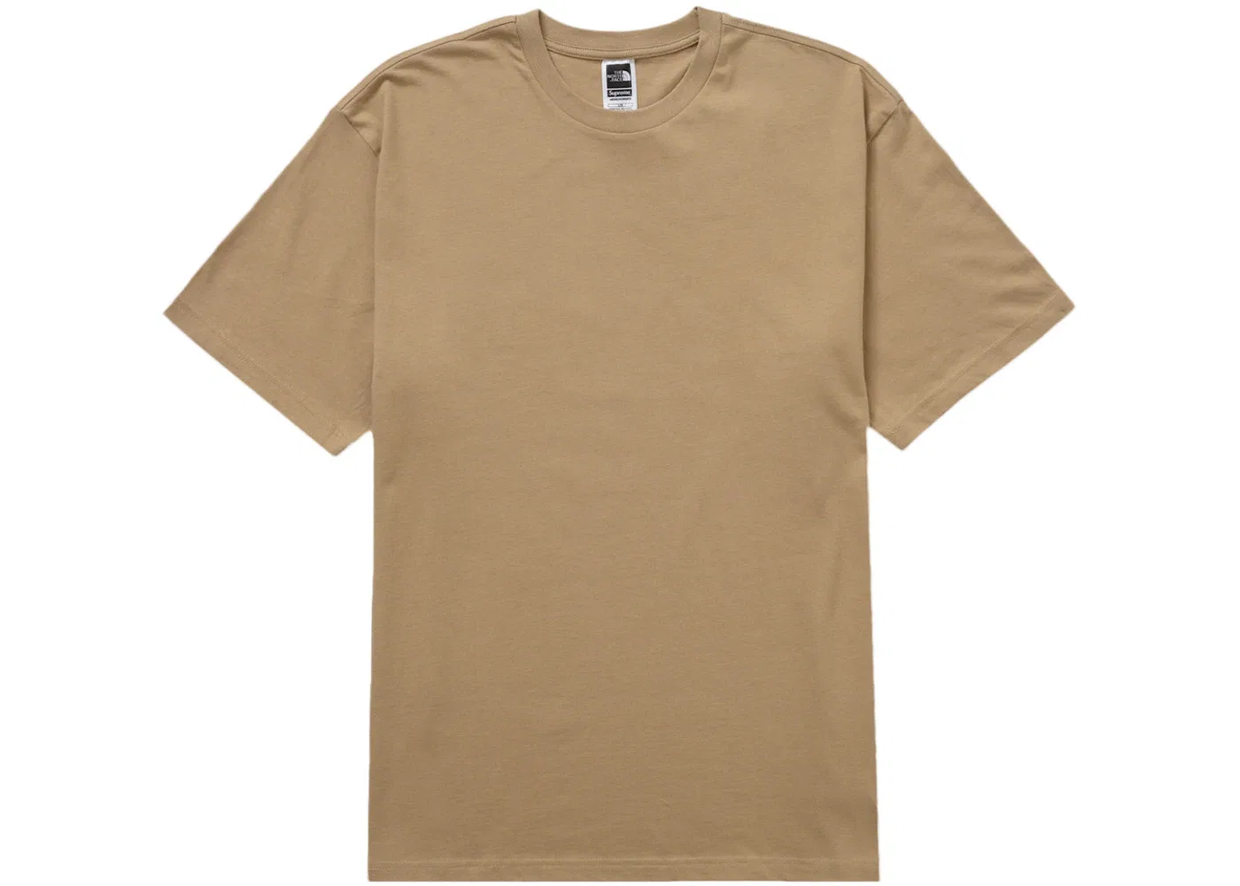 Мужская футболка с принтом Supreme The North Face Top, Khaki — фото 2