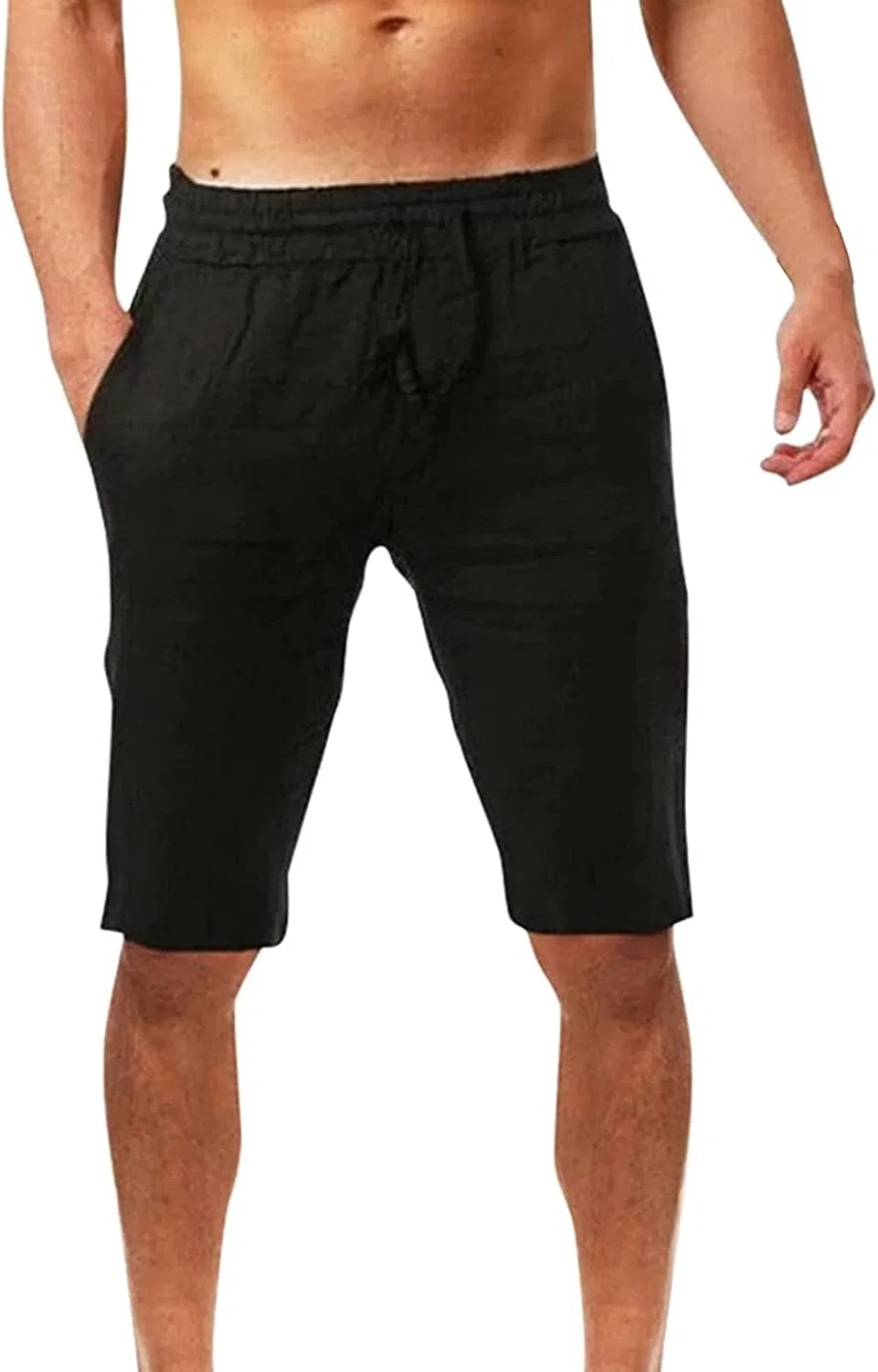 Шорты джинсовые, Generic, 3XL, Black — фото 2