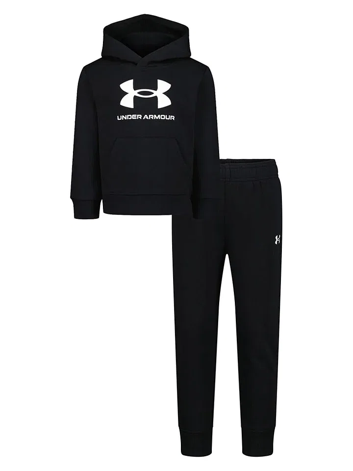 Комплект одежды детский с капюшоном Under Armour, черный