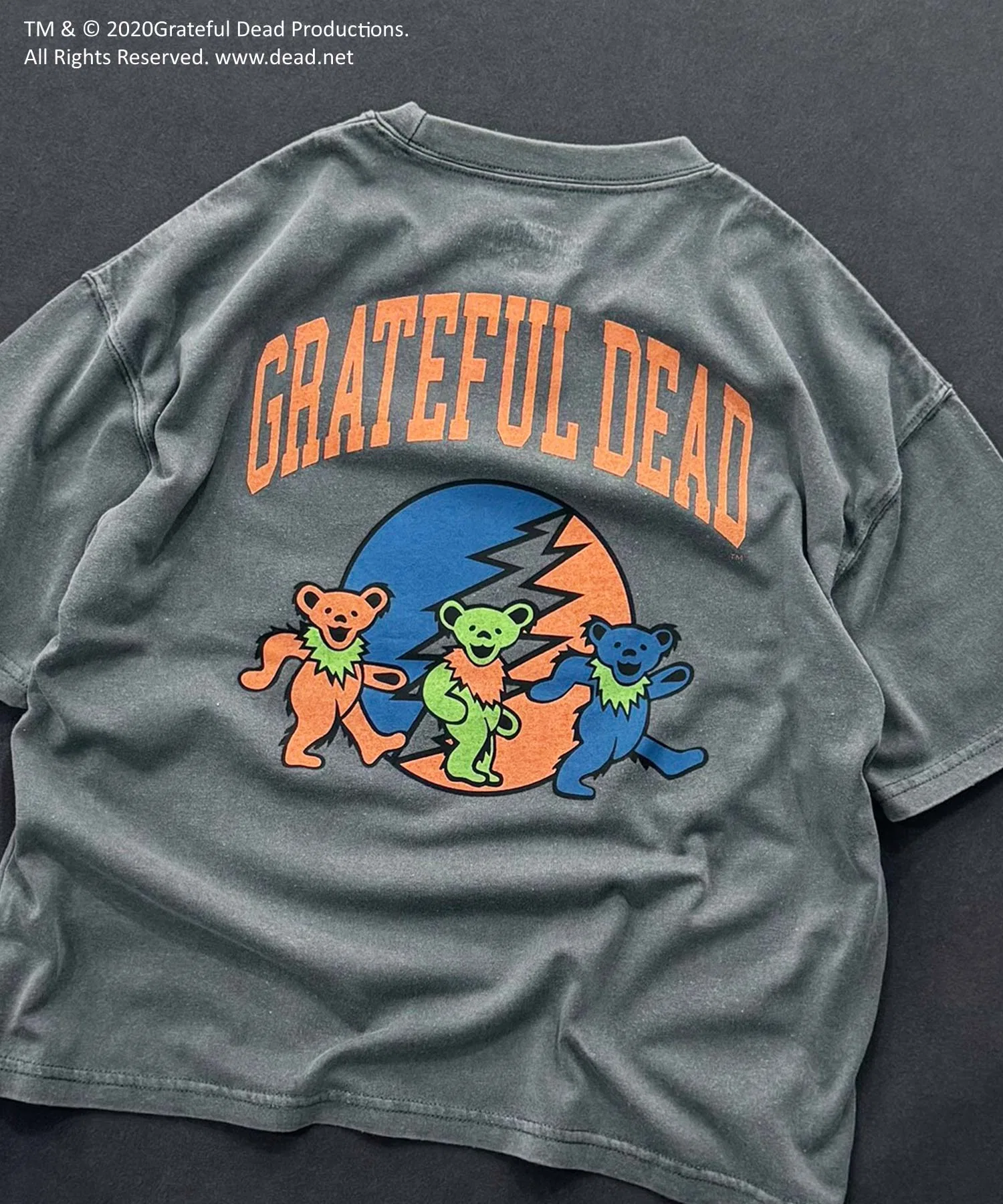 Детская футболка Grateful Dead с пигментной обработкой — фото 3