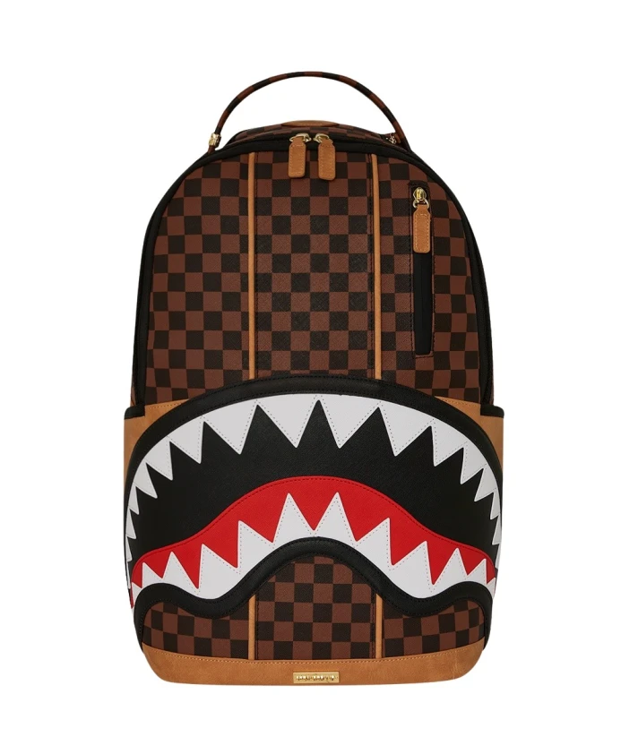 

Городской дорожный рюкзак из эко-кожи Sprayground, мультиколор