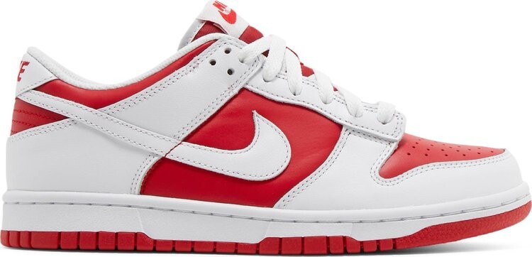 

Кроссовки Nike Dunk Low GS 'Championship Red', красный