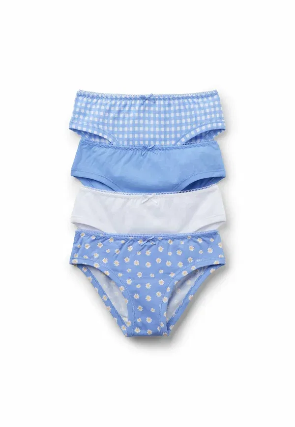 Трусы, комплект 4 шт, хлопок, Briefs, Tezenis, синий