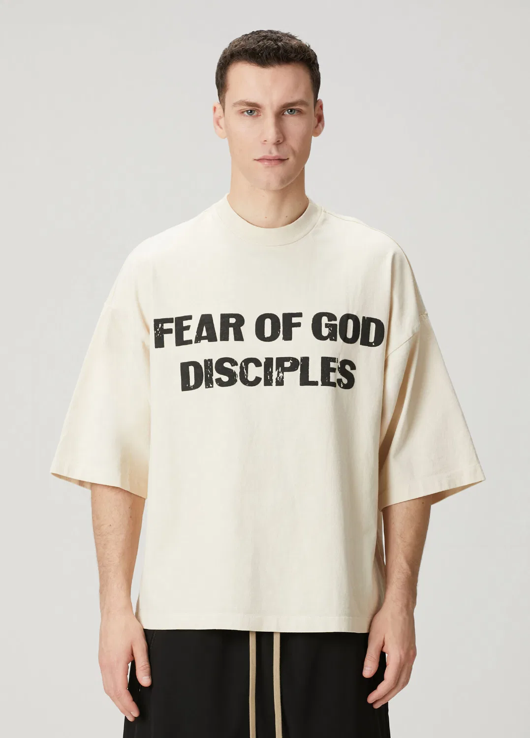 Футболка Relaxed Disciple Fear Of God, кремовый