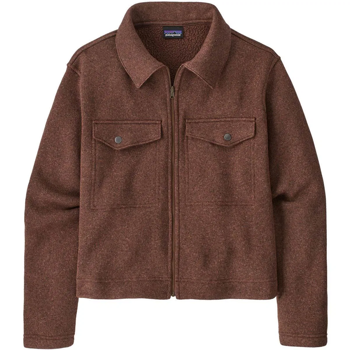 Куртка-чумка из флиса с молнией Better Sweater Patagonia, Dulse Mauve — фото 3