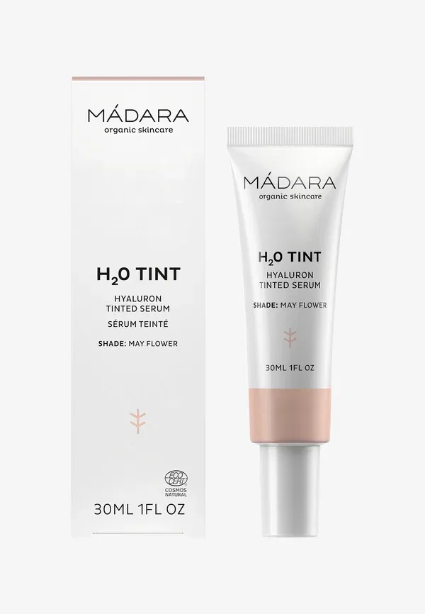 Тонированный уход H2O Tint Hyaluron Tinted Serum Madara, May Flower 30 мл MáDara, цвет may flower — фото 2