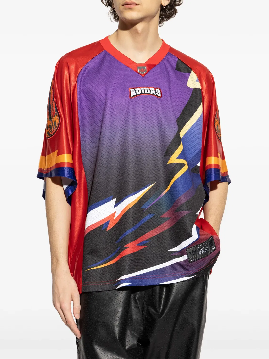 Футболка Adilenium Season 3 Adidas, красный — фото 4