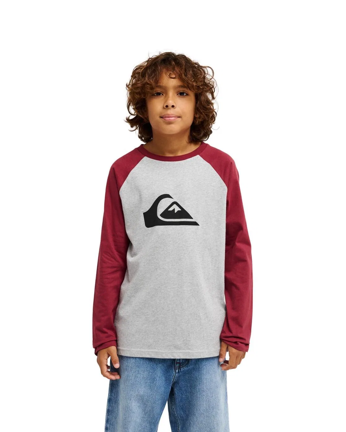Детский лонгслив с реглан-рукавом EV COMP RAGLAN Quiksilver, Rot