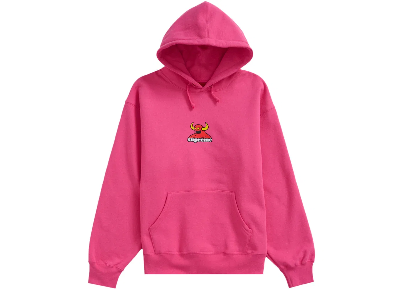 Мужская худи с принтом Supreme SS24, Magenta