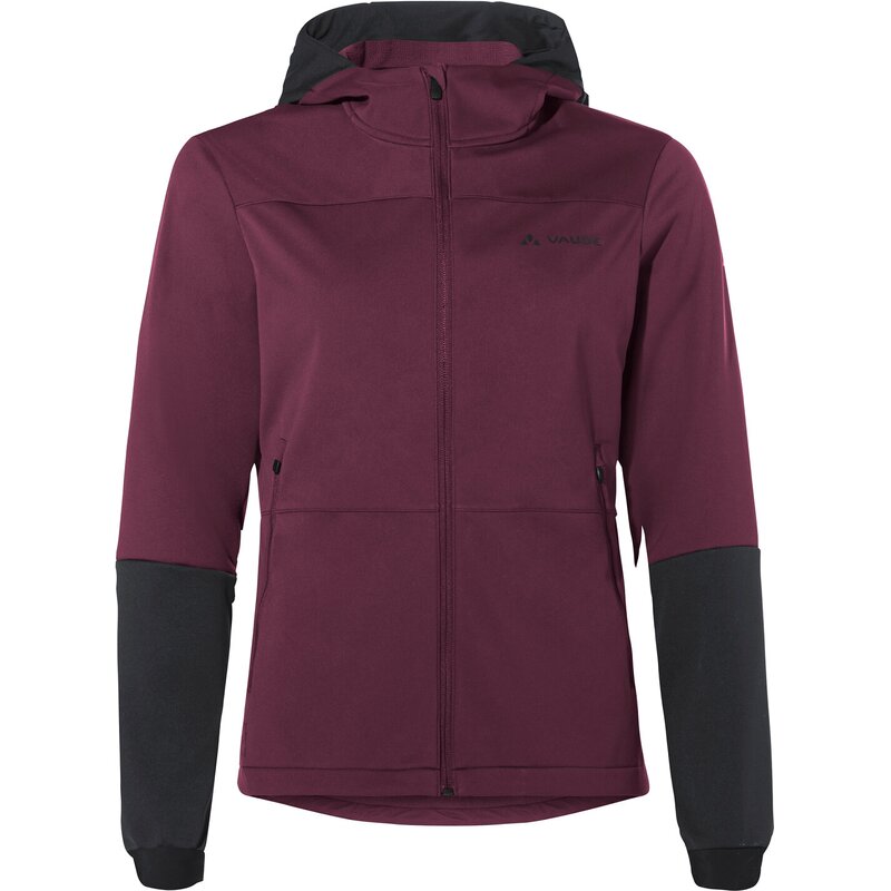 

Функциональная куртка wo qimsa hooded softshell jacket ii Vaude, цвет cassis uni