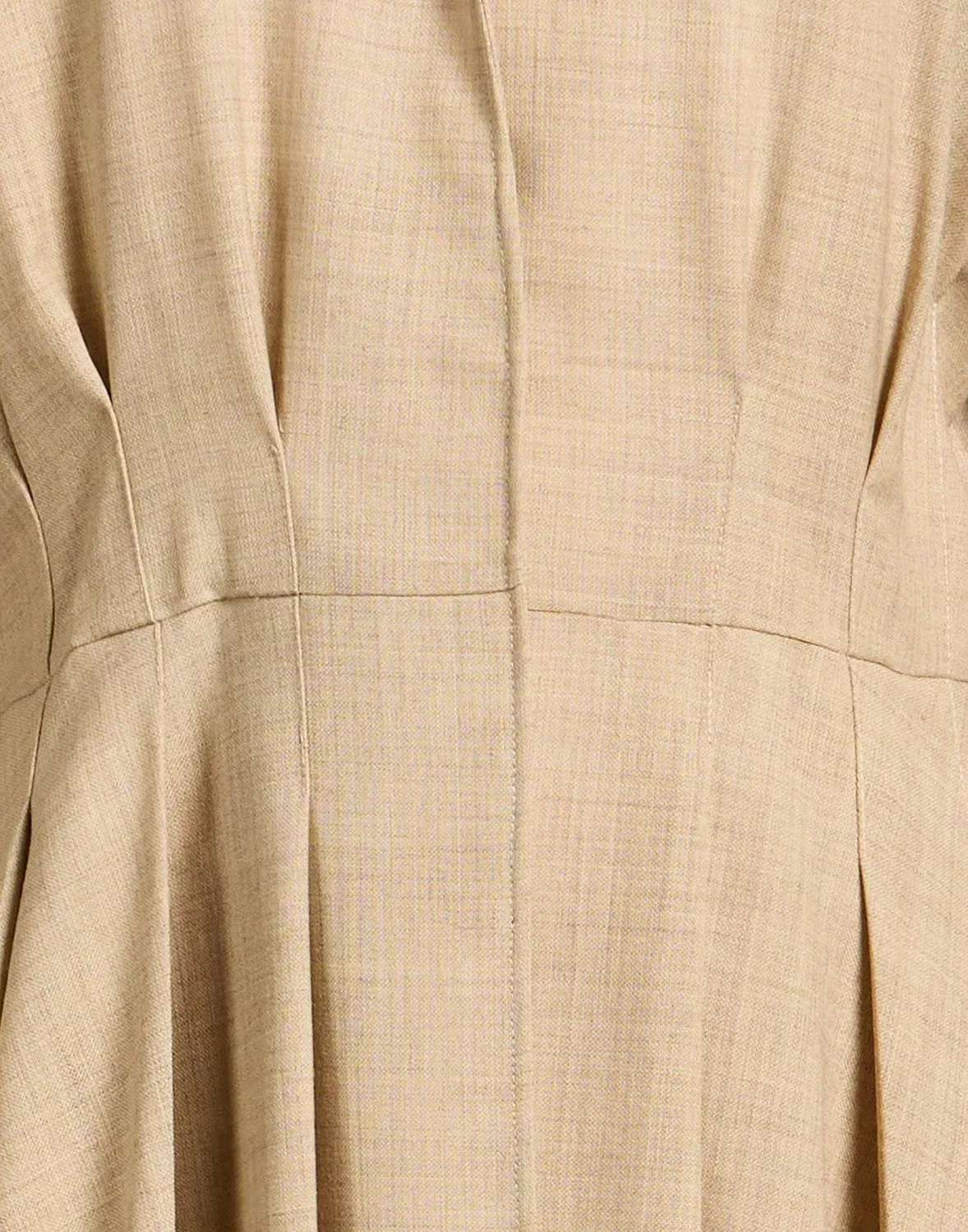 Женское пальто шерстяное Jacquemus, бежевый — фото 4
