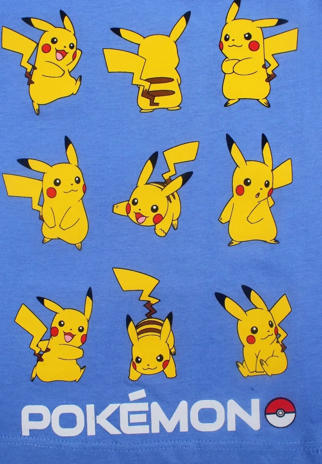 Футболка с принтом Pokemon, Bleu — фото 4