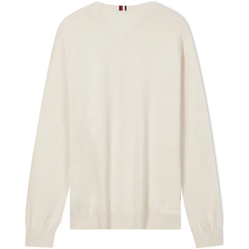 Мужской джемпер с круглым вырезом Tommy Hilfiger, Light Khaki AFA — фото 4