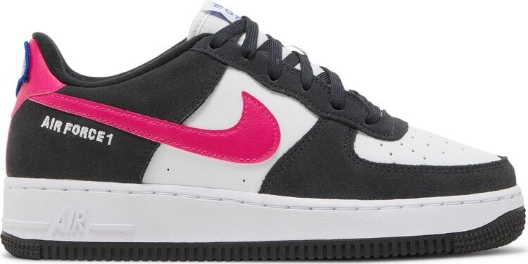 Кроссовки Nike Air Force 1 LV8 GS 'Athletic Club - Black Pink Prime', белый — фото 2