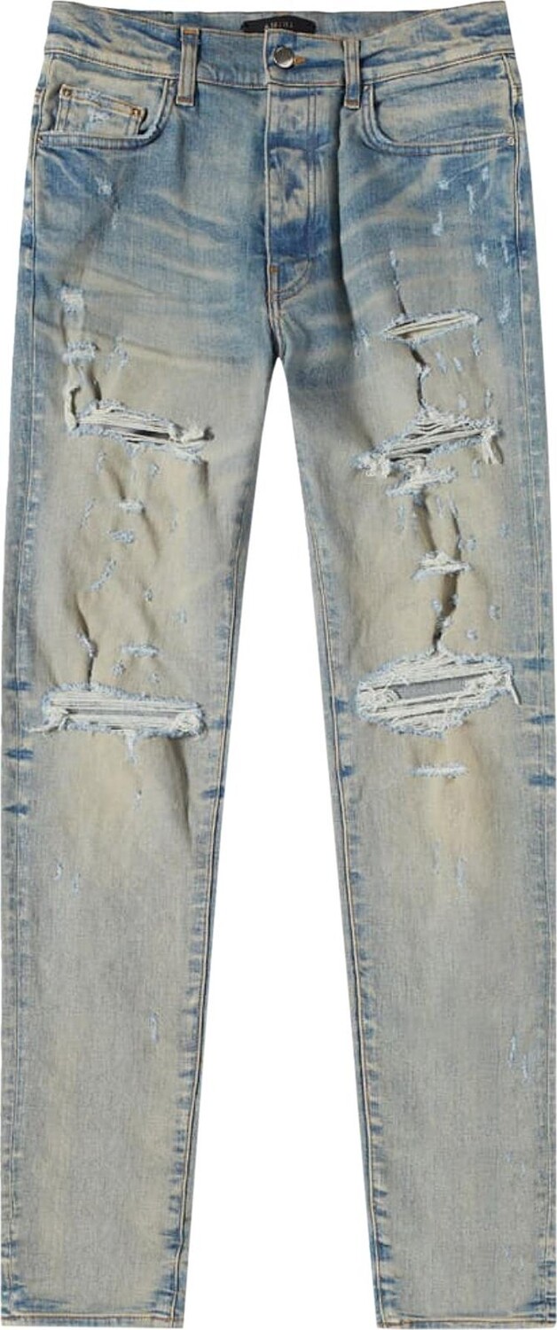 

Джинсы Amiri Thrasher Plus Jeans 'Clay/Indigo', синий