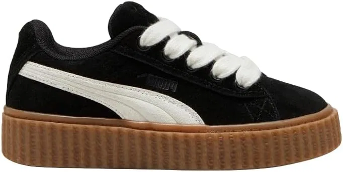 Детские кроссовки для девочек на шнуровке Fenty X Creeper Phatty PUMA, Black