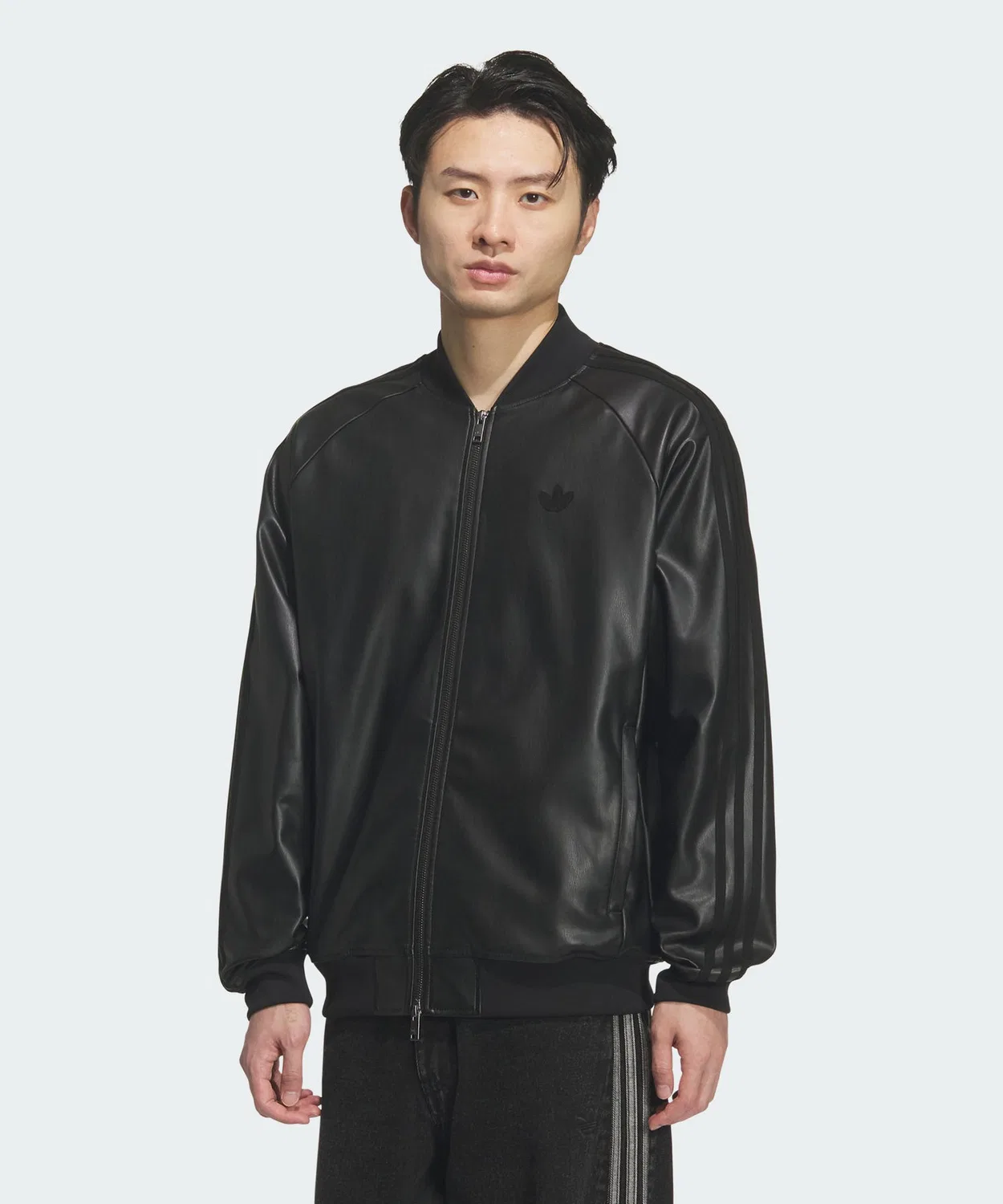 Мужская куртка-джерси с принтом SST Prestige Adidas Originals, Black — фото 4
