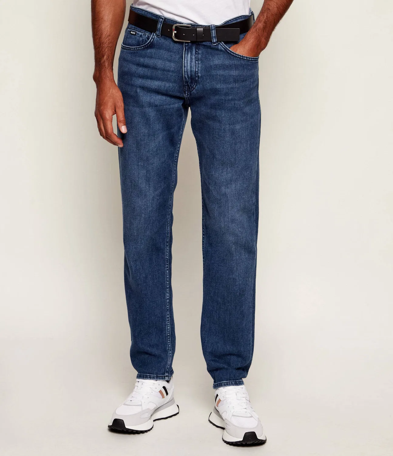 Джинсы Regular Fit Re.Maine Boss, темно-синий