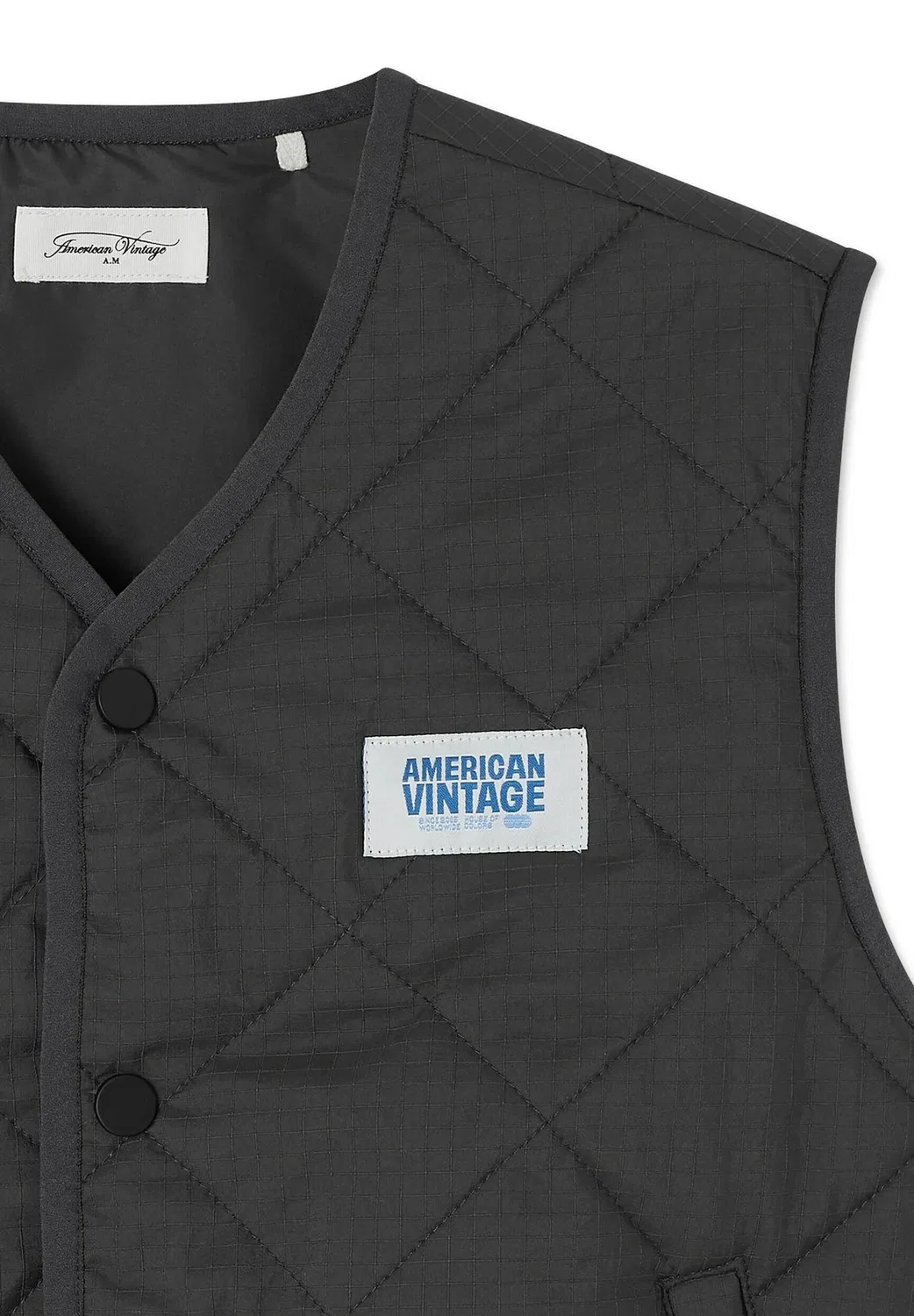 Veste enfant yupibam унисекс - жилет American Vintage, Carbone — фото 2