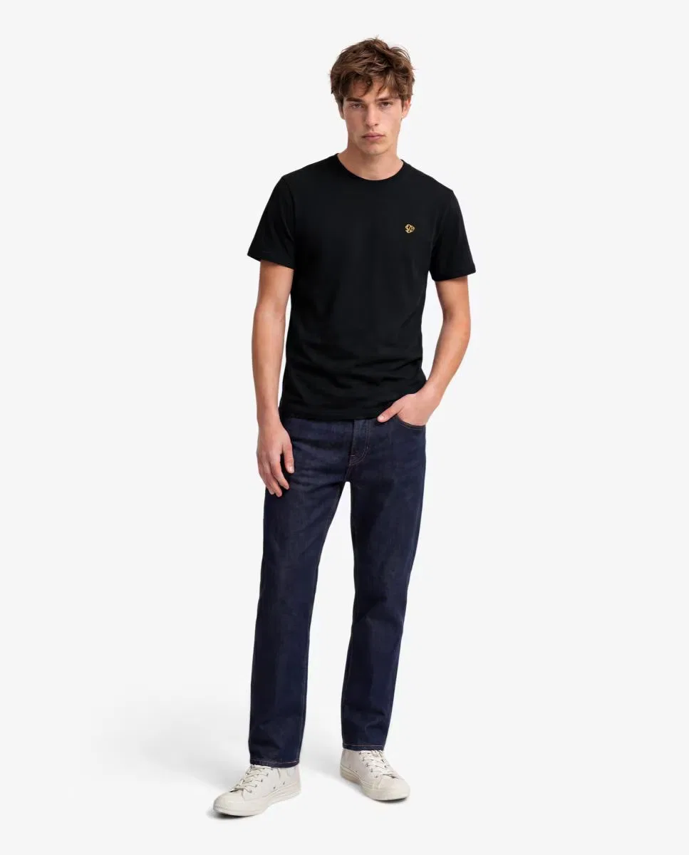 Мужская футболка с вышивкой, Essential Sdco Logo, Superdry, черный — фото 4