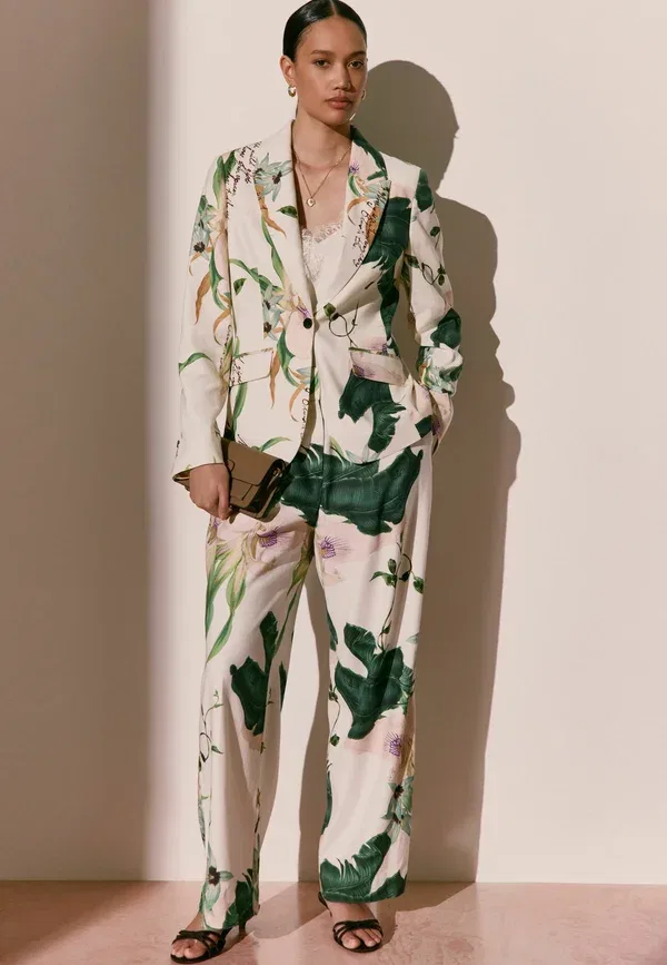 Блейзер с цветочным принтом Blazer Next floral print — фото 4