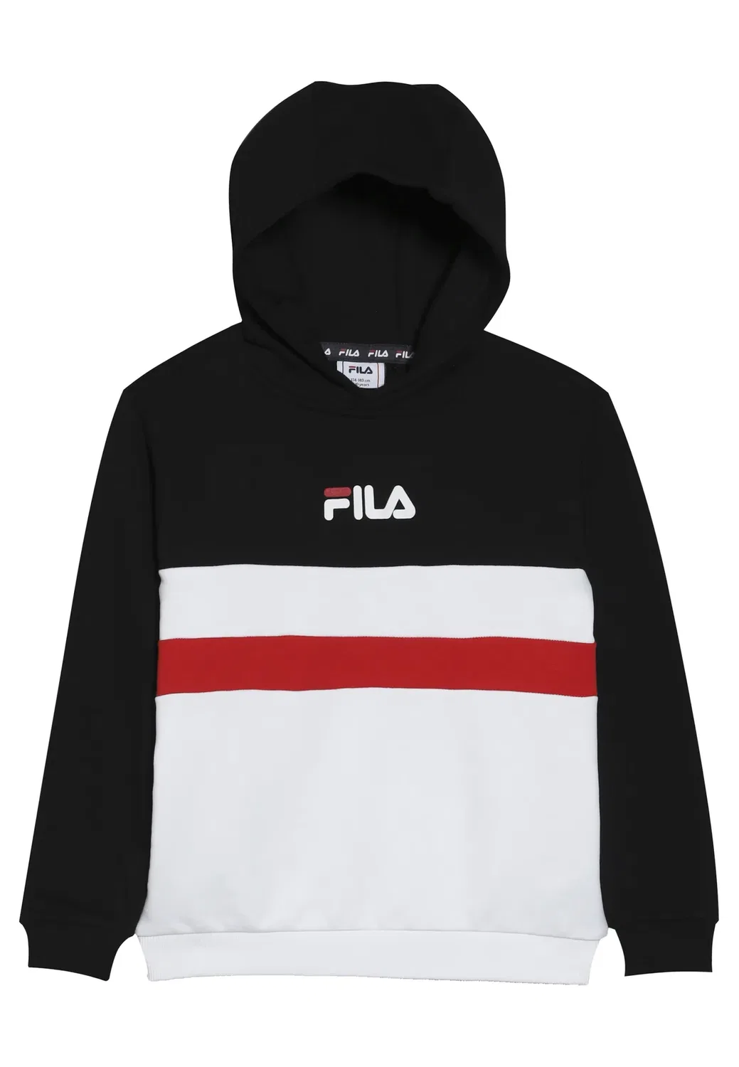 Худи Элланы Fila, Bright White/Black/True Red — фото 3