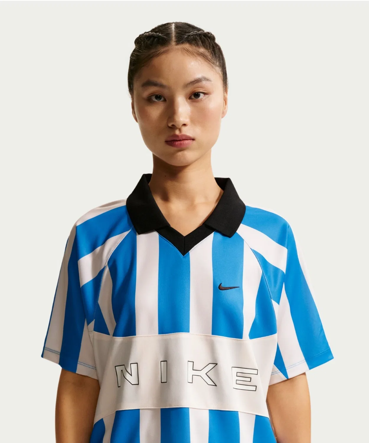 Женский джерси с длинным рукавомNIKE NSW Street OS STRP JSY, Blue