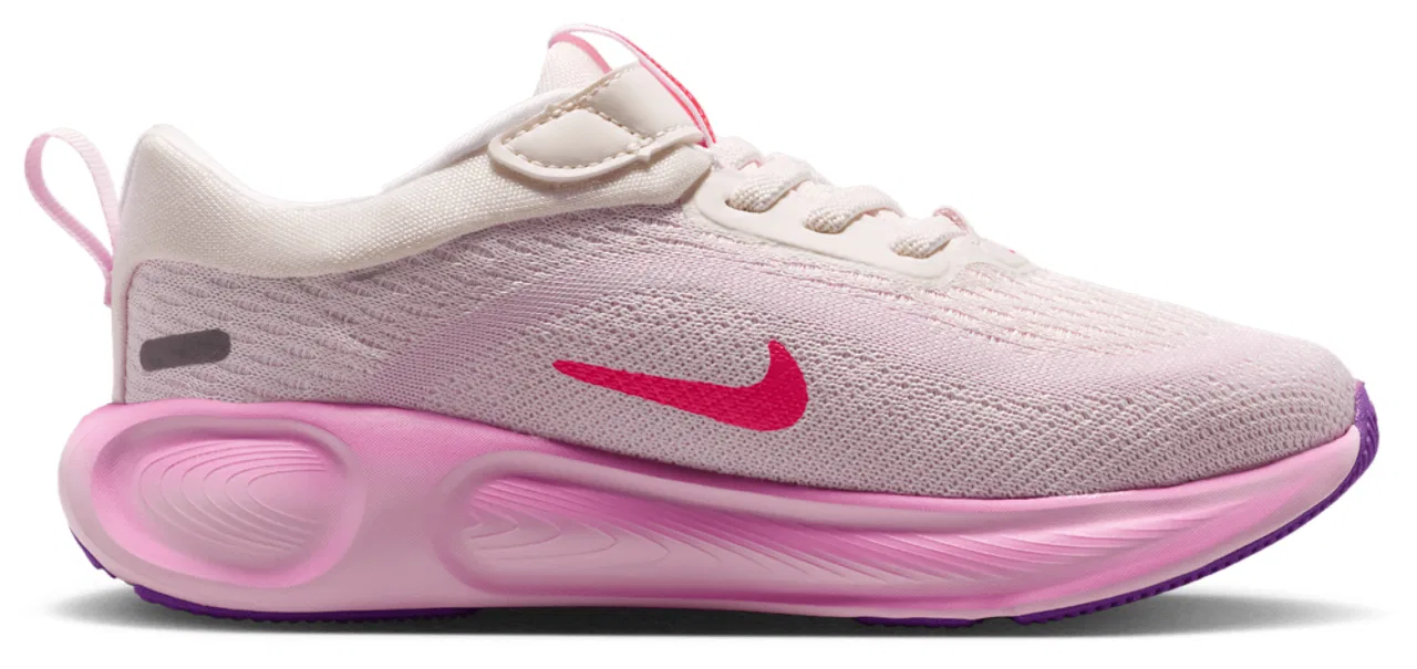 Кроссовки для мальчиков Stellar Ride Nike, цвет Chalk/Bright Violet/Pink Foam