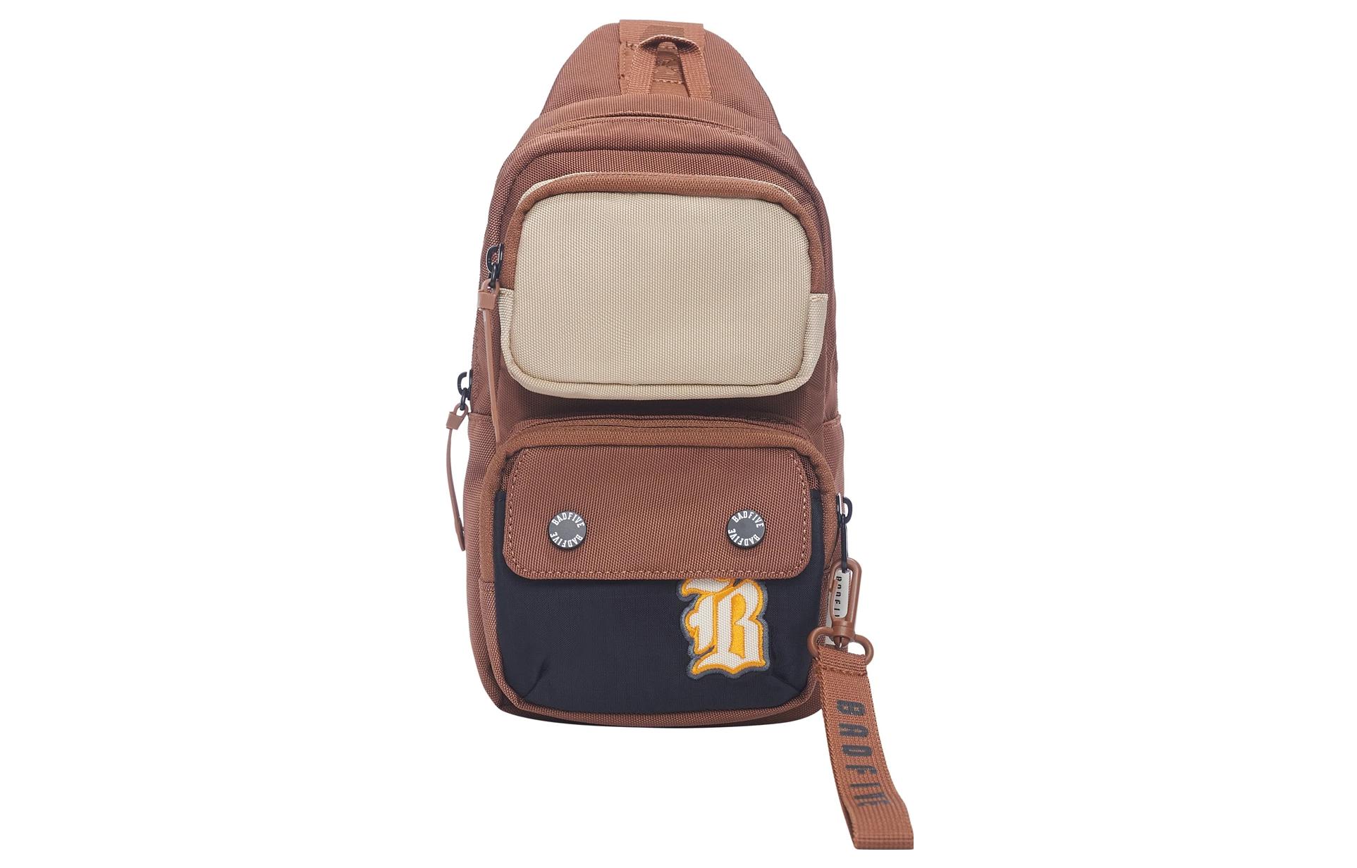 

LINING Сумка через плечо из полиэстера унисекс, Dark Brown/Black