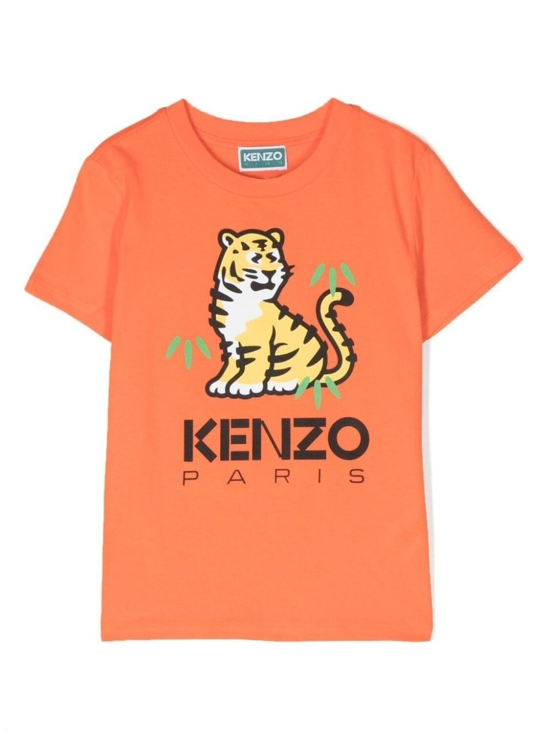 

Kenzo Kids футболка с логотипом, оранжевый