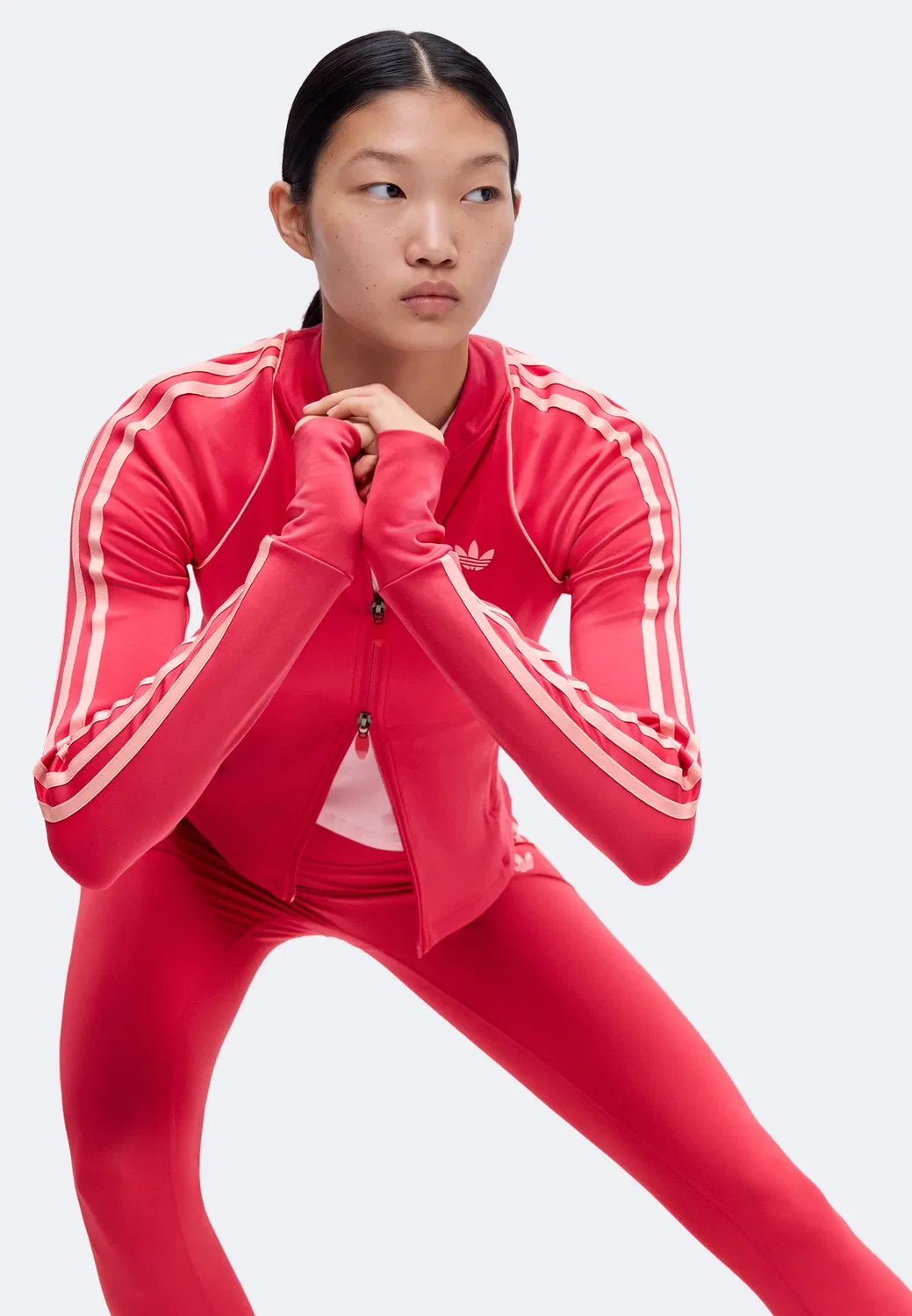 Куртка-Поло Originals Sport Superstar для тренировок Adidas Performance, Power Pink — фото 4