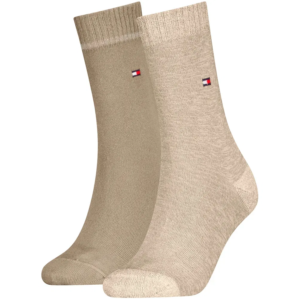 Женские носки с махровой текстурой Tommy hilfiger, Beige
