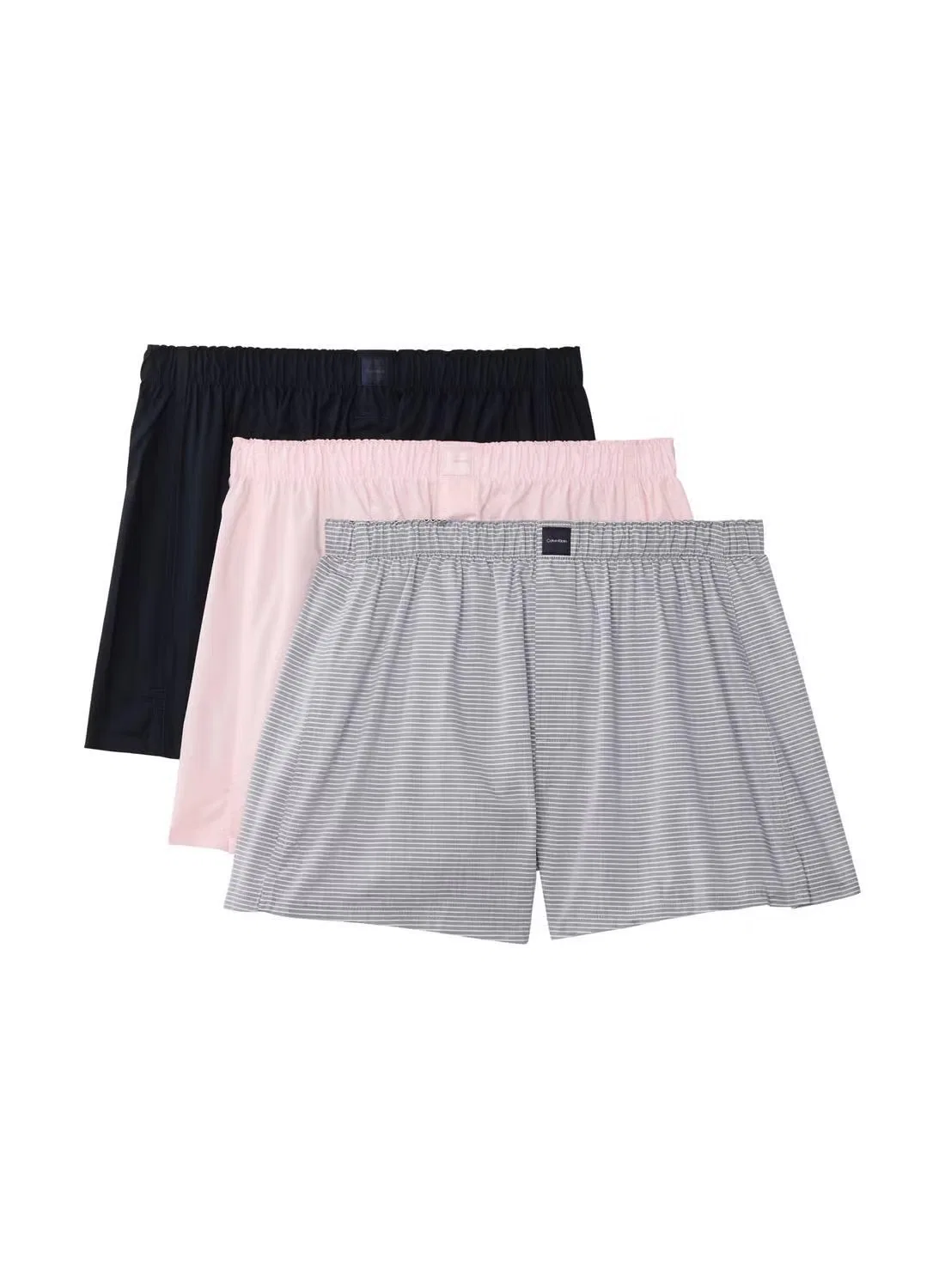 Боксеры классические комплект 3 шт Calvin Klein, розовый