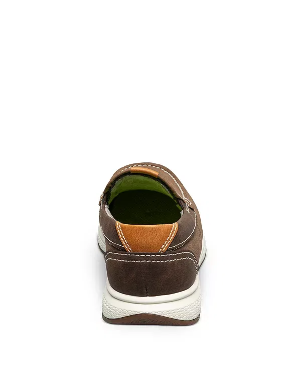 Детские слипоны с мыском Moc Toe Florsheim Kids, Mushroom — фото 4
